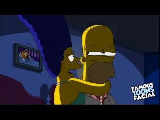 Simpsons Karikatur Geschlecht: Homer Verdammtes Marge