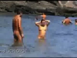 Voyeur Video Von Sexy Gfs Nackt Am Strand