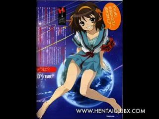 Sexy Galeria Ecchi Haruhi Suzumiya Anime Mädchen
