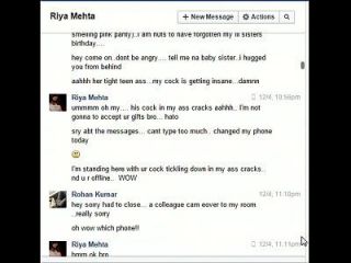Indisch Nicht Bruder Rohan Fickt Schwester Riya Auf Facebook Chat