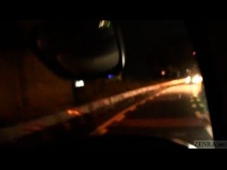 Japanische Ghost Jäger Verdeckte Blowjob Im Auto Untertitelt