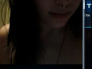 Sexy Mädchen Auf Skype