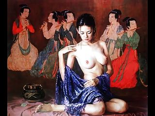 Exotische Und Erotische Kunst Von Guan Zeju