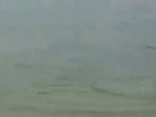 Ein Heißes Bbw-babe Mit Riesigen Boobs Im Meer
