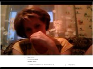 Ludmila Masturbiert Auf Skype