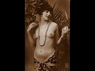 Vintage Nackt Pinup Fotos C. 1900