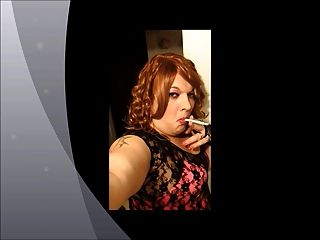 Shanna Silber Sexy Rauchen T Mädchen