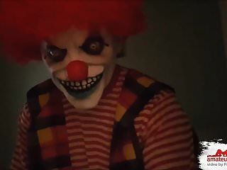 Brutal...!!! Fieser Horror Clown, Benutzt Mich Als Anales Fi