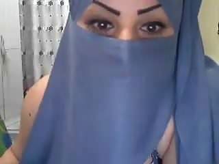 Schöne Hijabi Lady Webcam Zeigen
