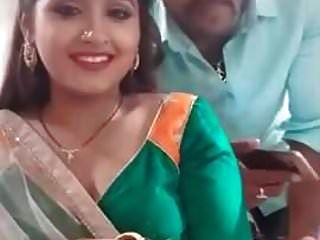 Indisches Mädchen, Das Selfies Mit Boyfriend.mp4 Tut